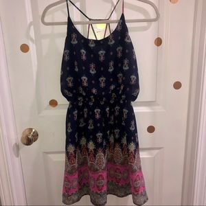 Gorgeous navy blue sun dress